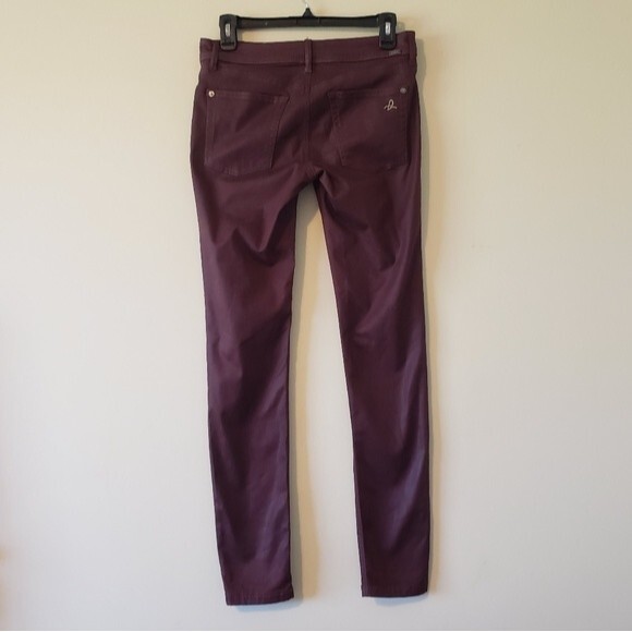 DL1961 Florence Instasculpt Sequoia Ultimate Coated Crop Skinny Ankle Pants 27 - Picture 5 of 15